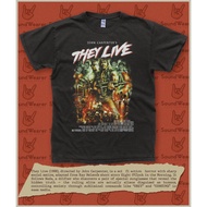 They Live 1988 Cult Sci-Fi Horror Movie Tshirt