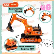 GGtoys Boys' Toys Car Truck Beko Construction Truck Excavator SNI