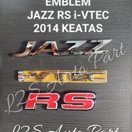 Emblem Jazz Rs Ivtec Emblem Set Jazz Rs Ivtec 2014 and Above Best