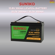 SUN1KO 12.8V 100AH LiFePO4 BATTERY