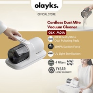 Olayks Cordless Dust Mite Vacuum Cleaner Handheld Vacuum Cleaner Mite Remover UV Disinfection 无线除螨仪 