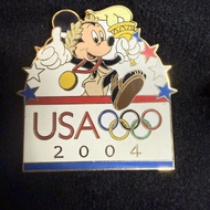 美國迪士尼2004年奧運米奇紀念徽章