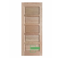 Goodoor Pintu Rumah Kayu Meranti Solid Door SD055- 33 3/4x83 Inch
