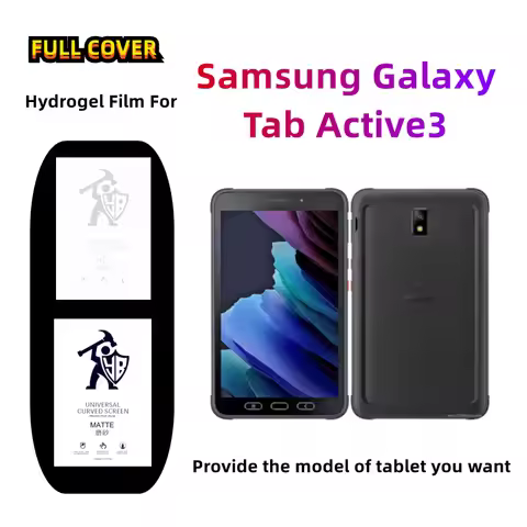 2pcs Matte Hydrogel Film For Samsung Galaxy Tab Active3 HD Screen Protector For Galaxy Tab Active 3 