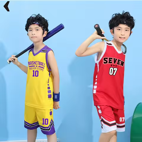 NEW 24/25 boy girl Basketball Jerseys Children's Basketball uniform primary school game team Basketb