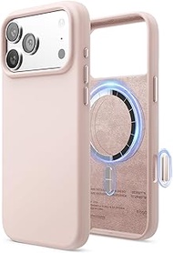 elago for iPhone 17 Pro Max Case, Premium Magnetic Silicone Case, Compatible with MagSafe, Liquid Si