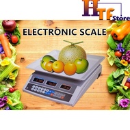 Large 40 KG Electronic Digital Price Pasar Computing Rechargeable Supermarket Counting Scale Penimba