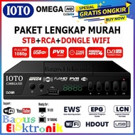 Set Topbox Tv Digital IOTO DVB T2 set box tv digital antena tv tabung / set topbox tv digital untuk 