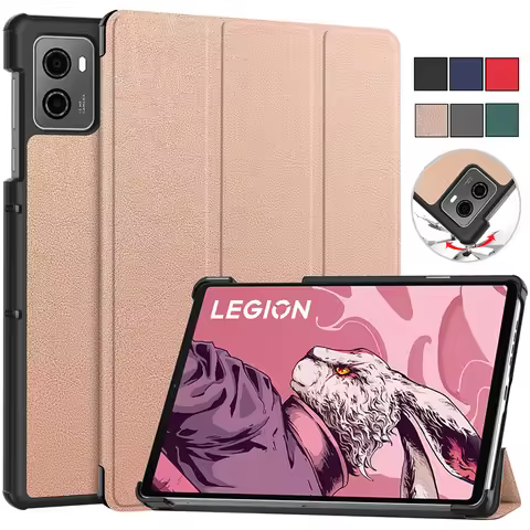 For Lenovo legion y700 2023 Case 8.8 Trifold Magnetic Leather Stand Hard Smart Cover For Legion Y700