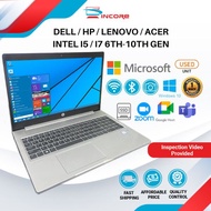 Dell Lenovo HP Acer Laptop ( Intel I7 I5 I3 - 10th 8th 7th 6th Gen ) - High Spec Premium Budget Lapt