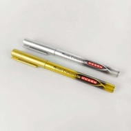 LATHIFSHP Tyno Permanent Marker Metallic Chrome Gold Silver 1.5mm 4 PCS - GN550