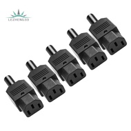 5PCS IEC C13 Power Plug Connector C13 Female Plug Power Adapter Connector 3 Pin Power Socket 250V 10