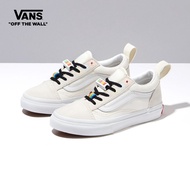 Vans Kids Old Skool Elastic Lace (US Size) WHITE VN0A3QPGWHT1