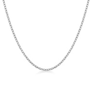 Jewellista Plain Necklace สร้อยเปล่า เงินแท้ 925
