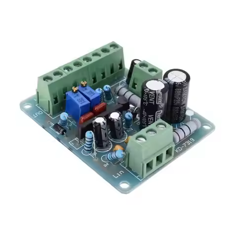 C63A DC12V Power Amplifier VU Meter Driver Board Sound Frequency Level Meter