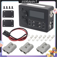 Car USB Charging Hub USB Charging Hub withLED Light & Type C Port USB Charging Hub Charging Hub with
