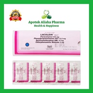 Lacoldin Tablet (Strip 10tablet) - Lakoldin Tablet Obat Batuk / Flu Pilek / Panas Demam Dewasa