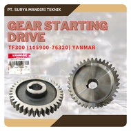 GEAR STARTING DRIVE TF300 (105900-76320) YANMAR GENUINE