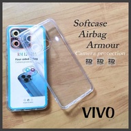 CLEAR CASING AIRBAG SIDE VIVO V5 LITE V5S V9 V20 SE V17 V19 V21 V21E V27 V27E V15 V15 PRO V23 V23E 4