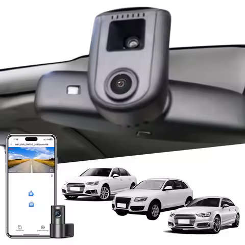 4K Dash Car Camera For Audi ( Model D/E ) UHD 2160P Video HD Night Vision Car Recorder WiFi & APP GP