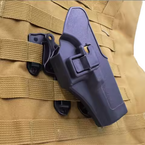 Black Tactical Gun Holster For Glock G17 G19 M9 Colt 1911 Sig Sauer P226 HK USP Airsoft Belt Holster