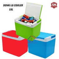 DRAGONWARE Rectangular 15Liter Denki LG Cooler Box/Peti Ais Cooler/Ice Bucket/Tong Ais Batu/Bekas St