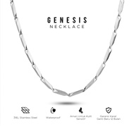 PROJECT NINETYSEVEN - GENESIS Necklace - Premium Stainless Steel Rice Chain Necklace for Men and Wom