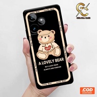 Softcase REALME GT 7 5G - Geloracase - Casing REALME GT 7 5G - Fashion Case Bear - Kesing hp - SoftC