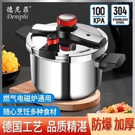 4L+6L Set Cookware Denifee Explosion-Proof 304 Stainless Steel High Pressure Cooker Household Pressu
