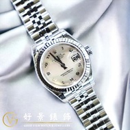 🐚 ROLEX 經典款 貝殼面數目字 179174🐚 ✦推薦旺角二手錶實體舖交收 安全可靠✦