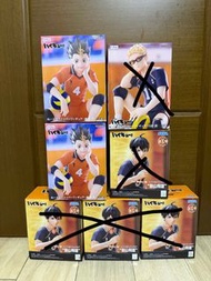 冒險樂園NAMCO排球少年 日向月島西谷影山figure