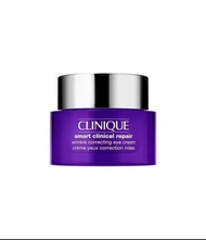 🔥包順豐 _CLINIQUE Smart Clinical Repair Wrinkle Correcting Eye Cream 倩碧 紫光精華眼霜 15ml