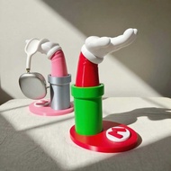 Creative Mario headphone stand, over-ear gaming headphone stand, desk decoration,