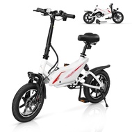 PEXMOR Electric Bike for Adults, 350W Motor (Peak 500W) Folding Ebike | Full Suspension | 36V 6AH Ba