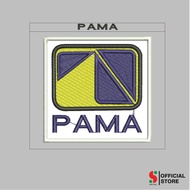 SPORT-278 COMPUTER EMBROIDERY PATCH LOGO PAMA EMBLEM NAME RANK