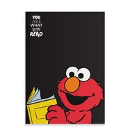 SST5 สมุดปกอ่อนมุงหลังคา A5 SST YWR Elmo A5 Notebook (SST5 NB A5EL BK) W14 8xH21 cm Ruled 70g30s