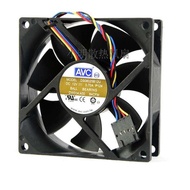 AVC 12V Genuine 8025 0.70A DS08025B12U P124 Double Ball Large Air Volume Fan ttb9