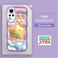 Infinix Note 12 11 10 8 G88 10Pro Pro Nfc Case 3D Cute Lucky Star Baby Kesing hp cassing jelly acces