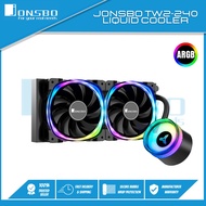 [READY STOCK] JONSBO ANGELEYES TW2-240 PRO RADIATOR CPU AIO LIQUID COOLER (ARGB)