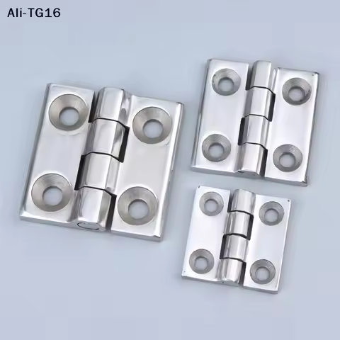 【An1】1pcs Detachable Hinge Slip Joint Flag Lift Off Door Stainless Steel 40x40 50x50 60x60mm Wardrob