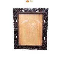 12 R 30 x 40 cm Carved Frame - Wooden Carved Frame - 12 R Carved Frame - Balinese Photo Frame - Bali