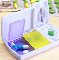 Medicine Splitters Medicine Box Pill Case With Cutter Pill C