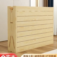Adult Rental Nap Solid Wood Folding Bed5Simple Lunch Break Single Bed11Household Double Hard Board R