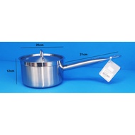 (SUS304) 20CM S/STEEL S/BOTTOM BOTTOM POT C8620