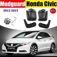 Mudflaps FOR Honda Civiv 2012-2015 Mudguards Fender Mud Flap Guard Splash Car Accessories Auto Styli