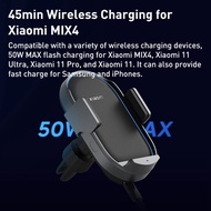 Xiaomi 30W W03ZM car phone clip and wireless charger/Xiaomi Pro 50W car phone clip and wireless char