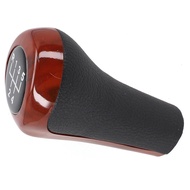 Exquisite Wood Grain Leather Shift Knob for BMW E30 E36 E46 E39 E34 Z3 E53 Enhances Vehicle Aestheti