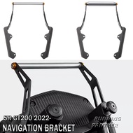 Motorcycle windshield Stand Holder Phone Mobile Phone GPS Navigation Bracket For APRILIA sr gt200 SR