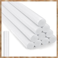 [K U Y G] 10Pcs Floating Pool Noodles Foam Tube 1.6 X 19.7 Inch Floating Foam Tube Round Solid Noodl
