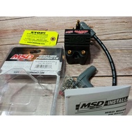 MSD BLASTER IGNITION COIL ORIGINAL (UNIVERSAL FOR CARB & FUEL INJECTED) with MSD Cable